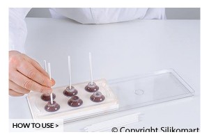 silikonski model za cake pops