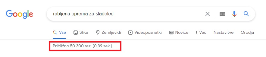 Rabljena oprema Google