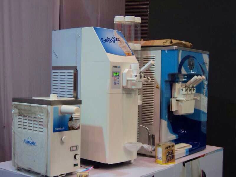Carpigiani ponuja številne različice strojev za soft sladoled.