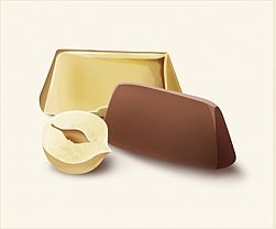 SLADOLEDNA PASTA GIANDUJA GOLD